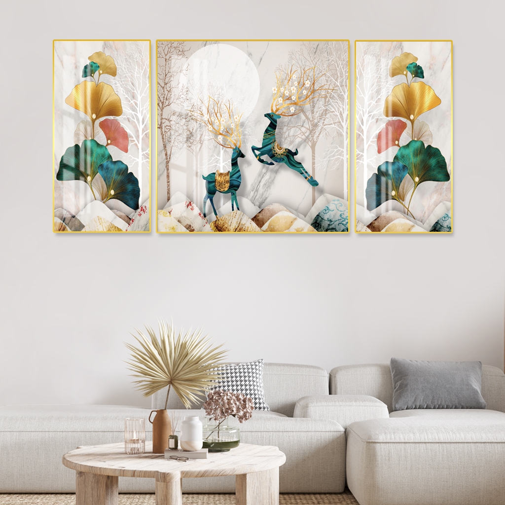 Tranh Tráng Gương, Tranh Treo Tường Phòng Khách, Tranh Decor 1