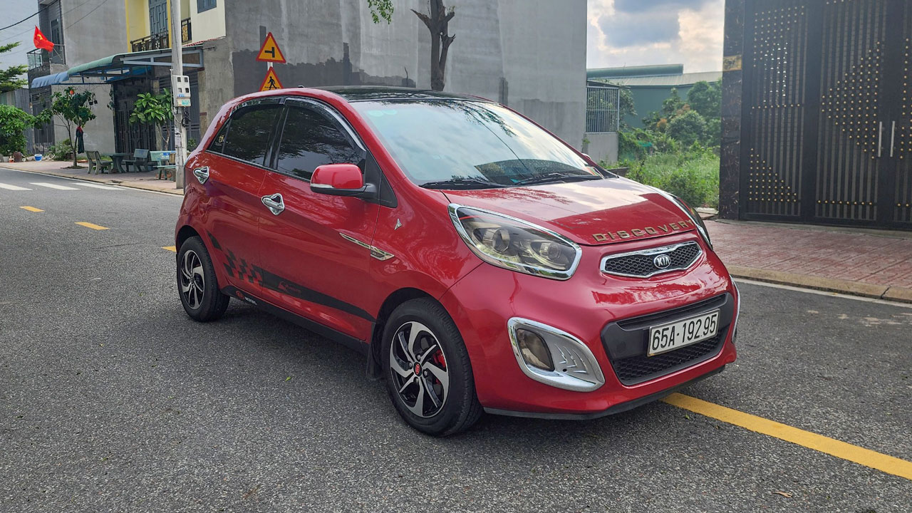 Kia Picanto số sàn 1.25L keo chỉ máy zin nguyên bản - Phúc Việt oto cũ