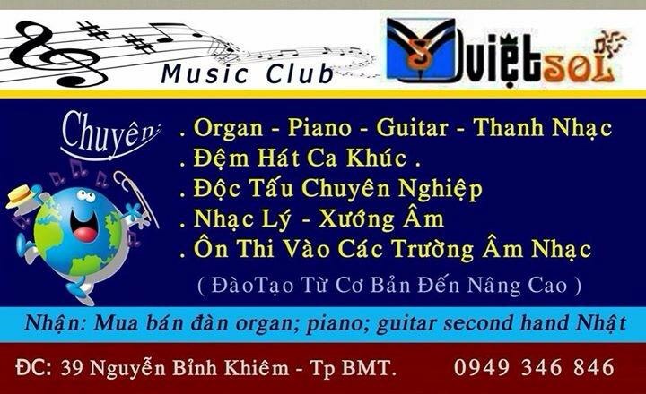 trung tâm dạy nhạc ở Buôn Ma Thuột