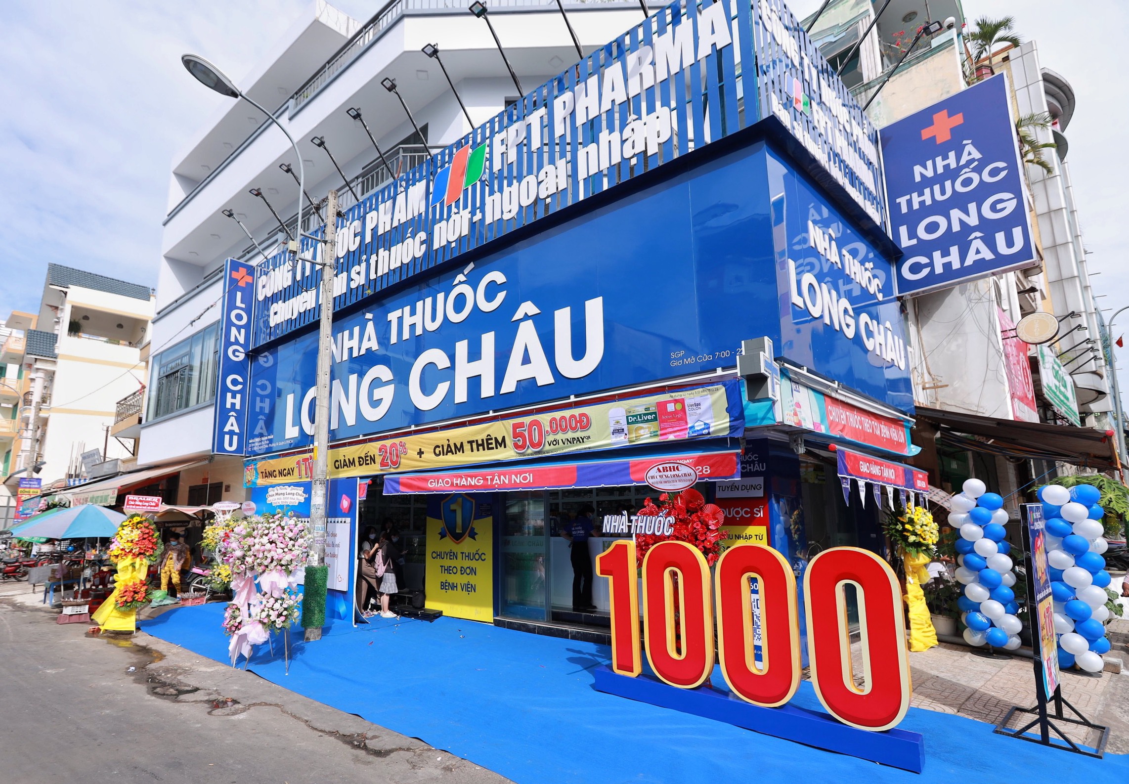 Cán mốc 1.000 nhà thuốc toàn quốc, FPT Long Châu vượt kế hoạch mở rộng  chuỗi 2022